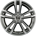 DIEWE WHEELS AVIO PLATIN S MACHINED - Anthrazit Glanz Frontpoliert